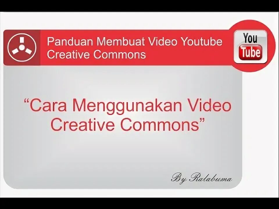 Creative commons ютуб. Creative commons ютуб