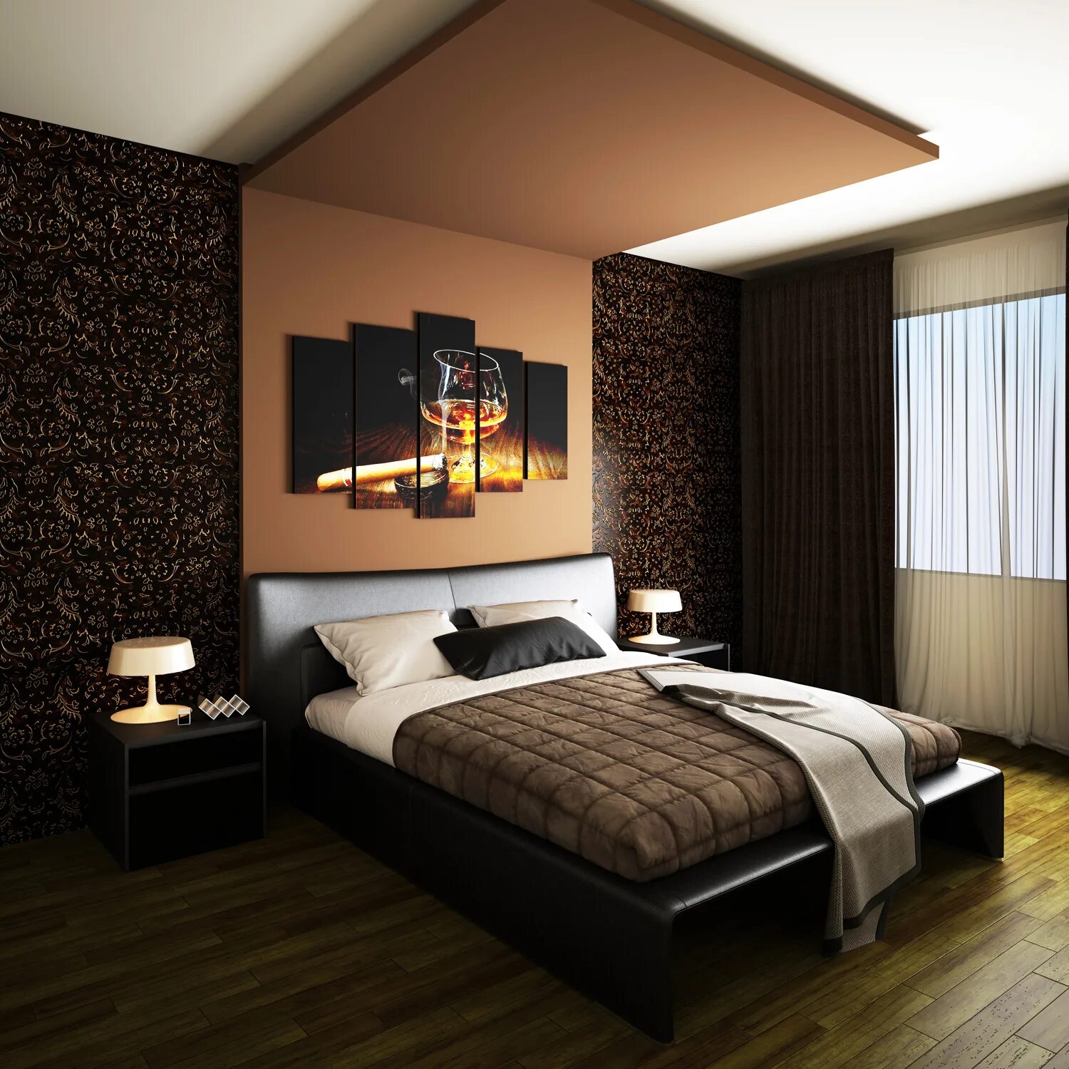 How To Glam Up Your Home With Accent Lighting * One Brick At A Time Bedroom desi