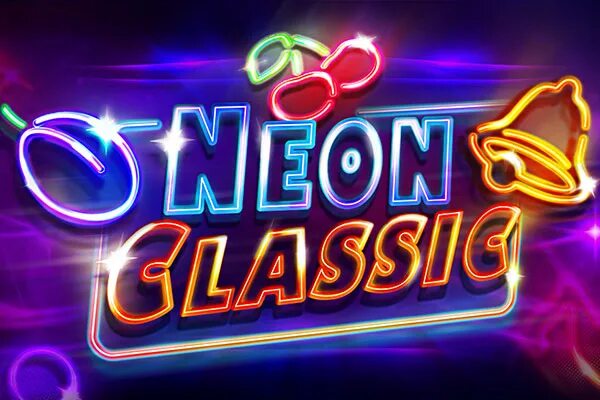 Казино неон. Игровой автомат неон. Классический неон. Neon Classic Slot.