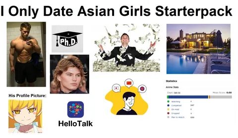 r/deuxrama: Only Date Asians Starterpacks.