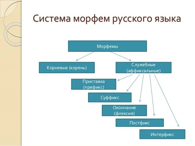 Система морфем