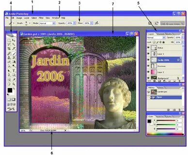Интерфейс photoshop