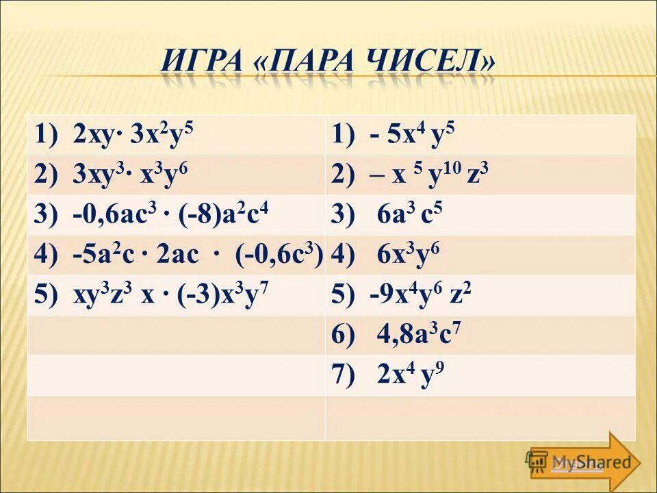 8 х 2 ху. 2х2=5. -2(2-5х) =2(х-3)-5х. 2-4у=3*(х-2) 2*(х+у)=5у+2,5. (5х-4у)+(5х+4у)=.