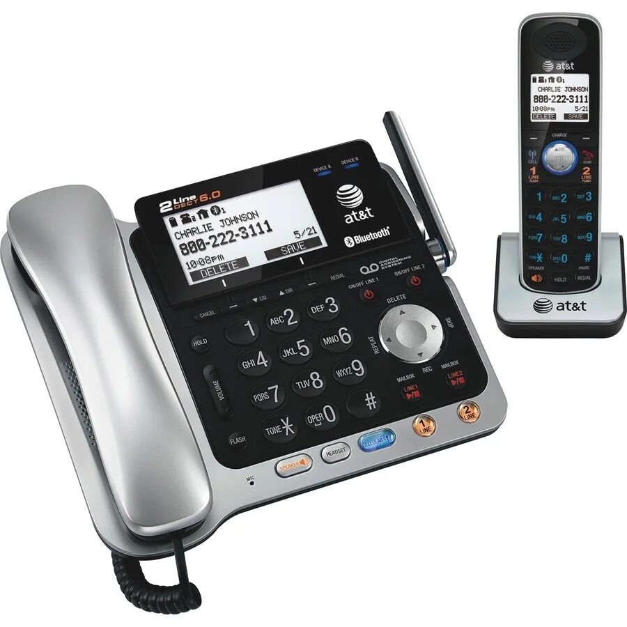 Домашний телефон wifi. Panasonic 2 line. Телефон at&t 8410d. Panasonic KX-tgd310fr - Digital Cordless telephone. At&t Cordless telephone 4400.