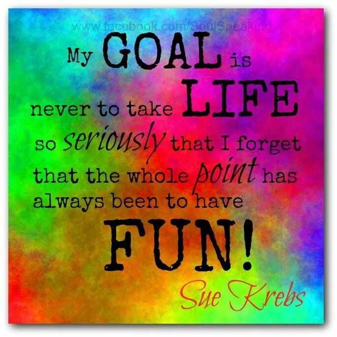 What life should be. Fun quotes. Always be positive in Life. Have fun.