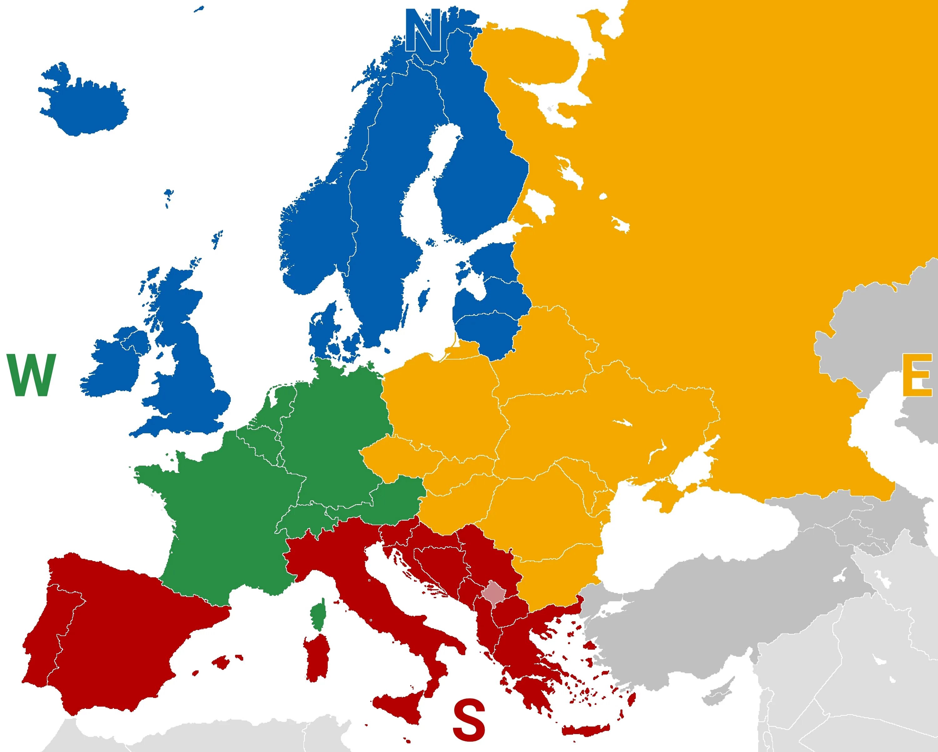Region eu. Северная Европа Южная Европа Западная Европа Восточная Европа. Северная Европа Южная Европа Западная Европа Восточная Европа карта. Европа Северная Южная Западная Восточная. Южная Европа Западная Европа Восточная Европа на карте.