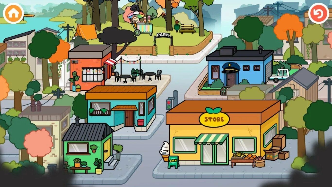 Toca town. Игра toca Town. Тока лайф Таун. Toca boca парк. Парк из toca boca.