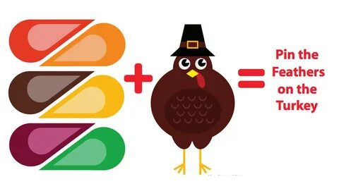 Pin The Tail On The Turkey Printable