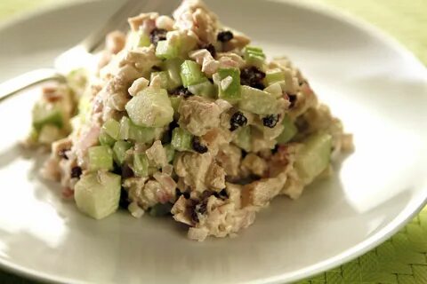 Салат с курицей яблоком огурцом