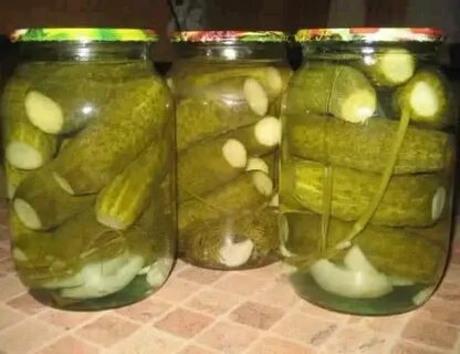 Баллон огурцов