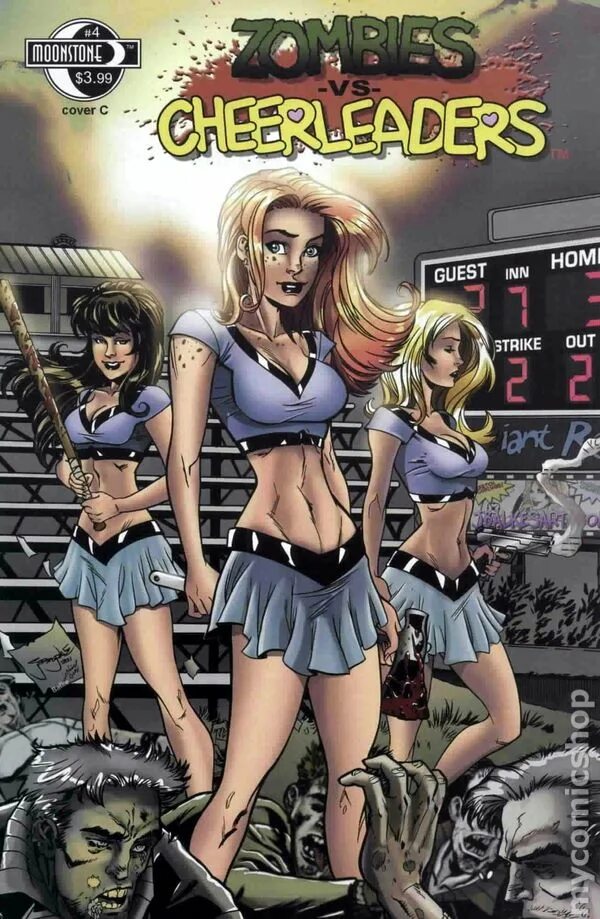 Болельщицы против зомби. Комикс черлидерши. Комикс черлидерши. Комикс черлидерши. Комикс черлидерши.