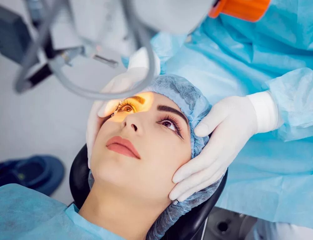 Лазерная операция на глаза. Хирургическая коррекция зрения.