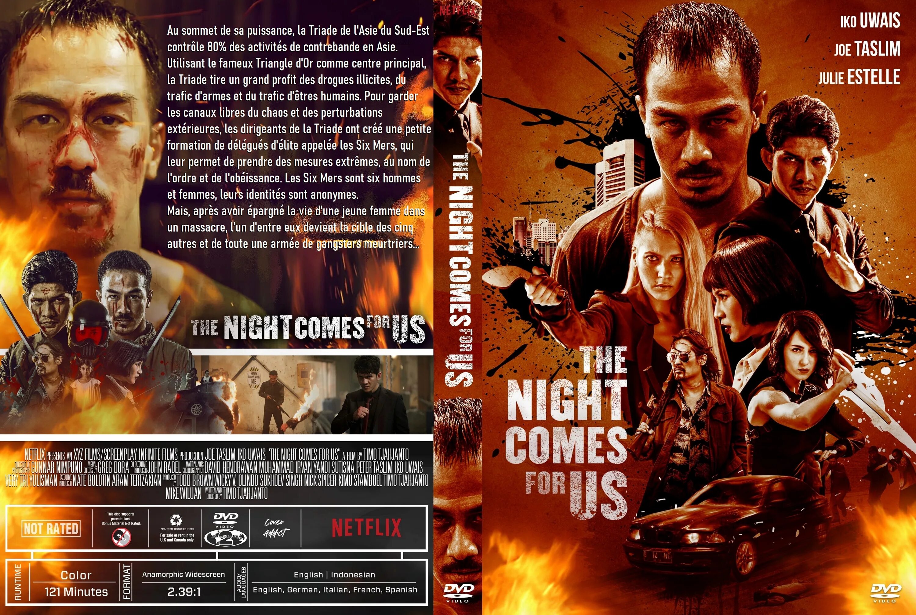 He comes in the night. Ночь идёт за нами (2018). The Night comes for us 2018. Ночь идет за нами 2018 Julie Estelle. The Night comes for us poster.