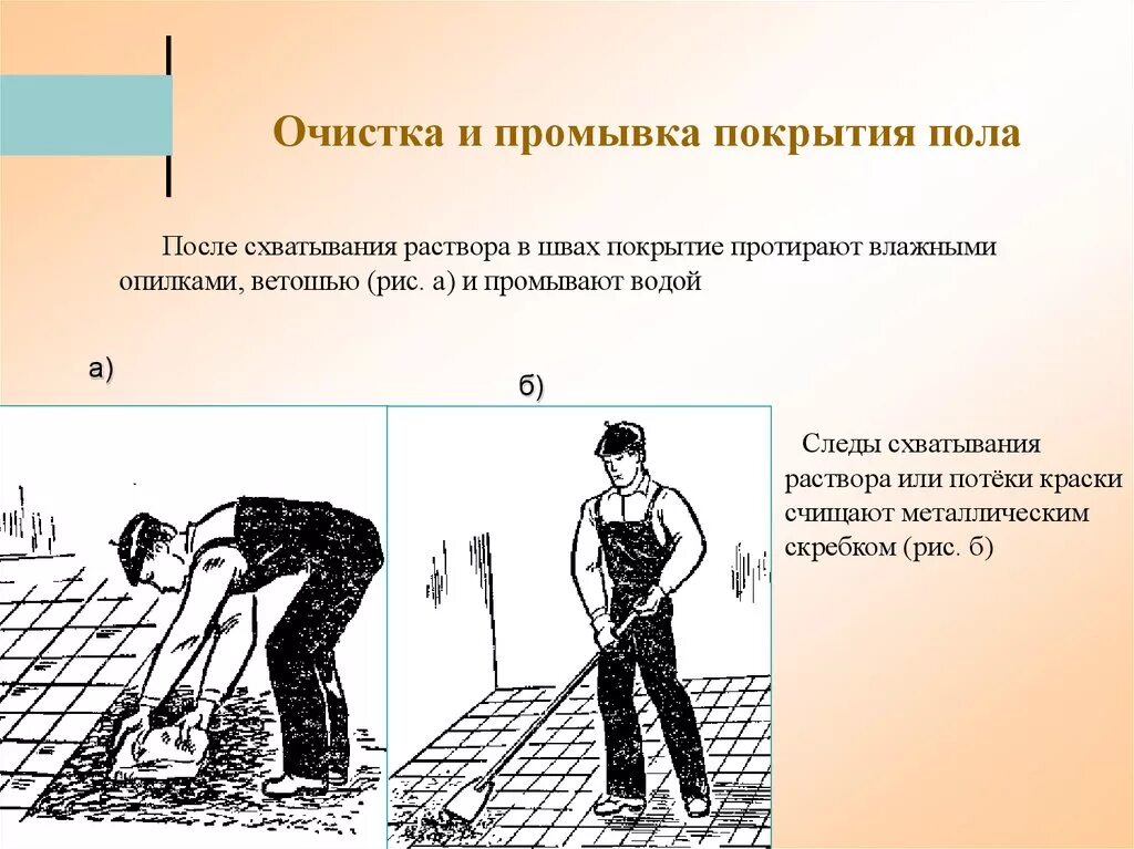 Сопротивление поверхности пола. Очистка поверхности пола. Очистка и промывка покрытий.. Очистка поверхности пола рисунок. Промывка поверхности пола.