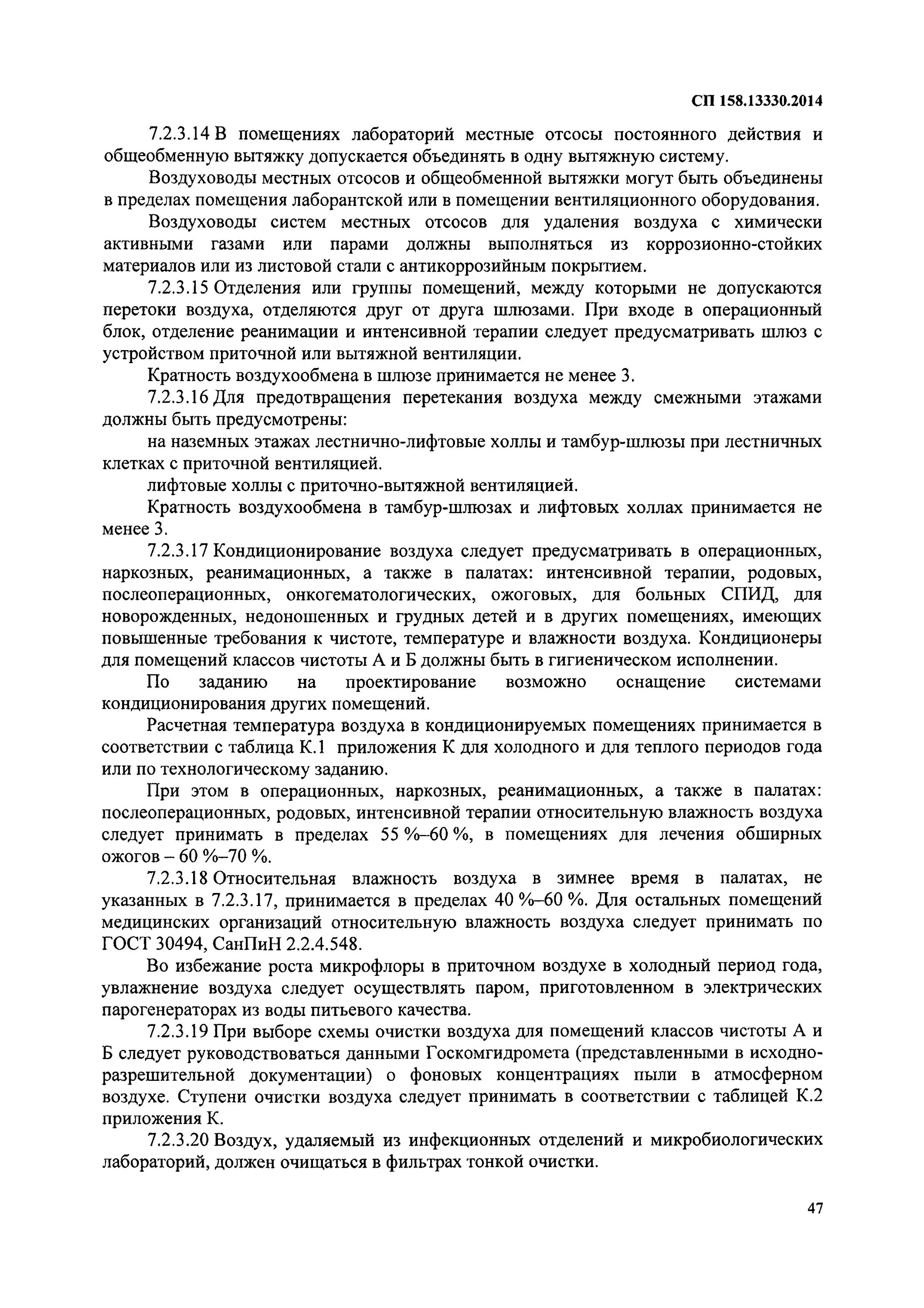 Сп 158. Сп 158. 13330. Сп здания и помещения медицинских организаций. 13330.
