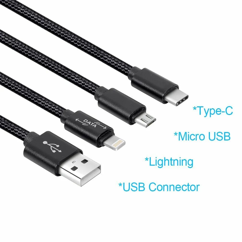 Кабель USB mr57 3в1 Type-c ( Micro USB/ iphone/ Type-c) 1,2m. Кабель 5 in1 USB-MICROUSB-iphone-USB3.0 Micro 1.5м. Зарядка тайп си и микро юсб. Микро USB тайп си провод.