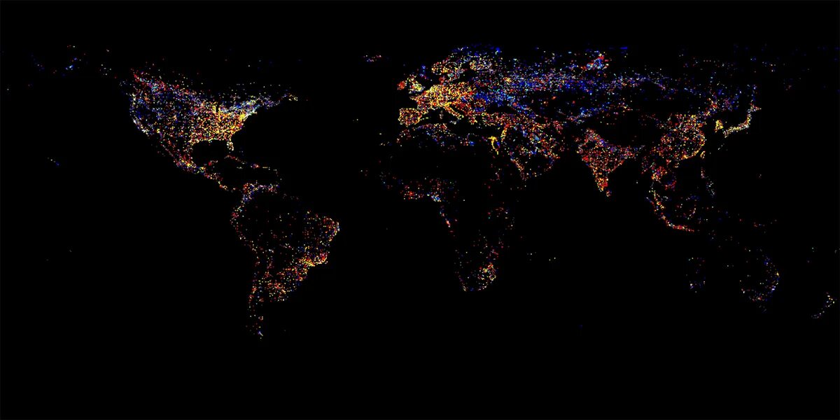 Мир из космоса ночью. Освещенность земли ночью. Ночная карта земли из космоса. Карта земли ночью.