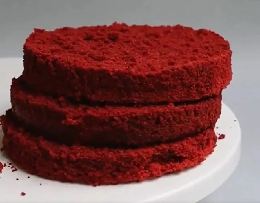 Торт Красный бархат: рецепт с фото Homemade strawberry cake, Red velvet recipes,