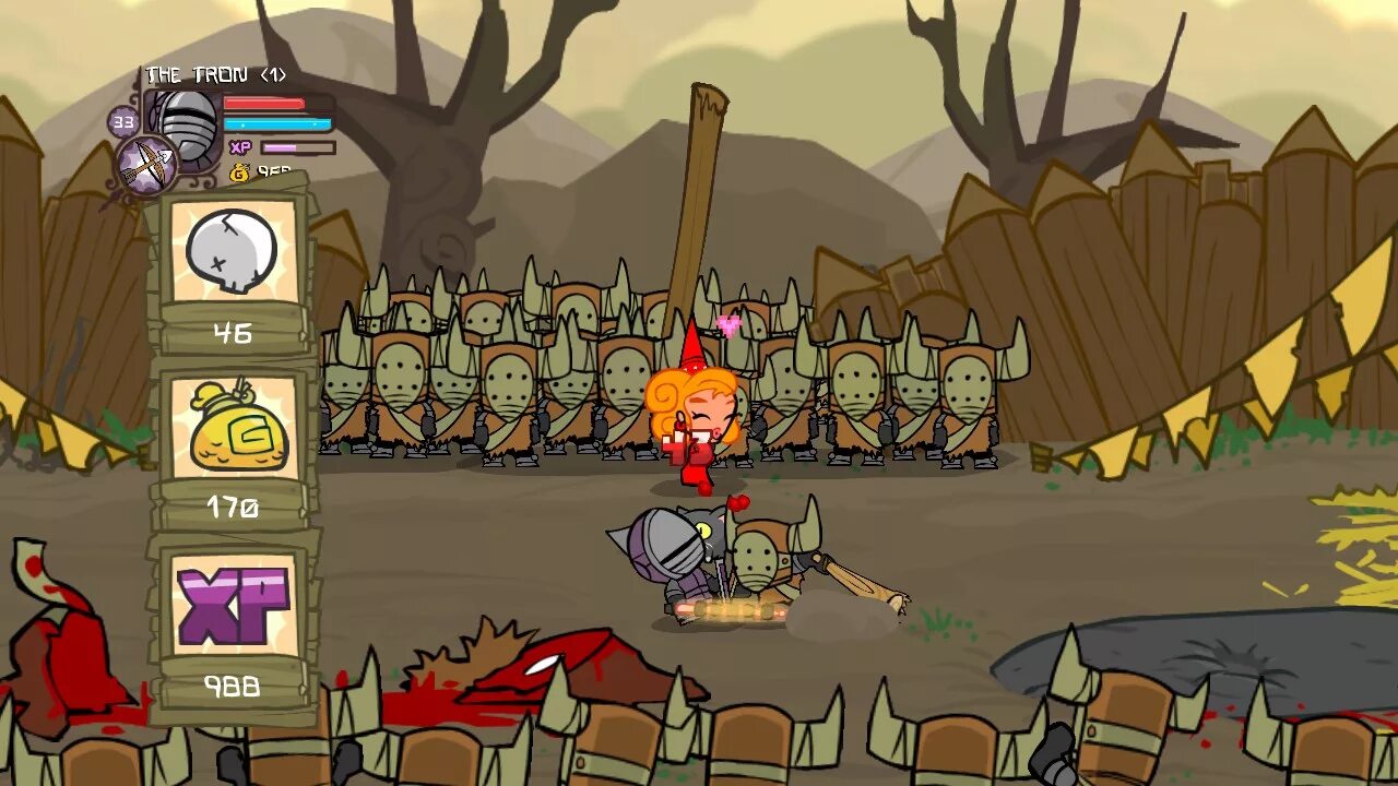 Кастл крашерс принцессы. Castle Crashers принцесса клоун. Castle Crashers Barbarian. Кастл крашерс Лунная гора. Игра король против короля