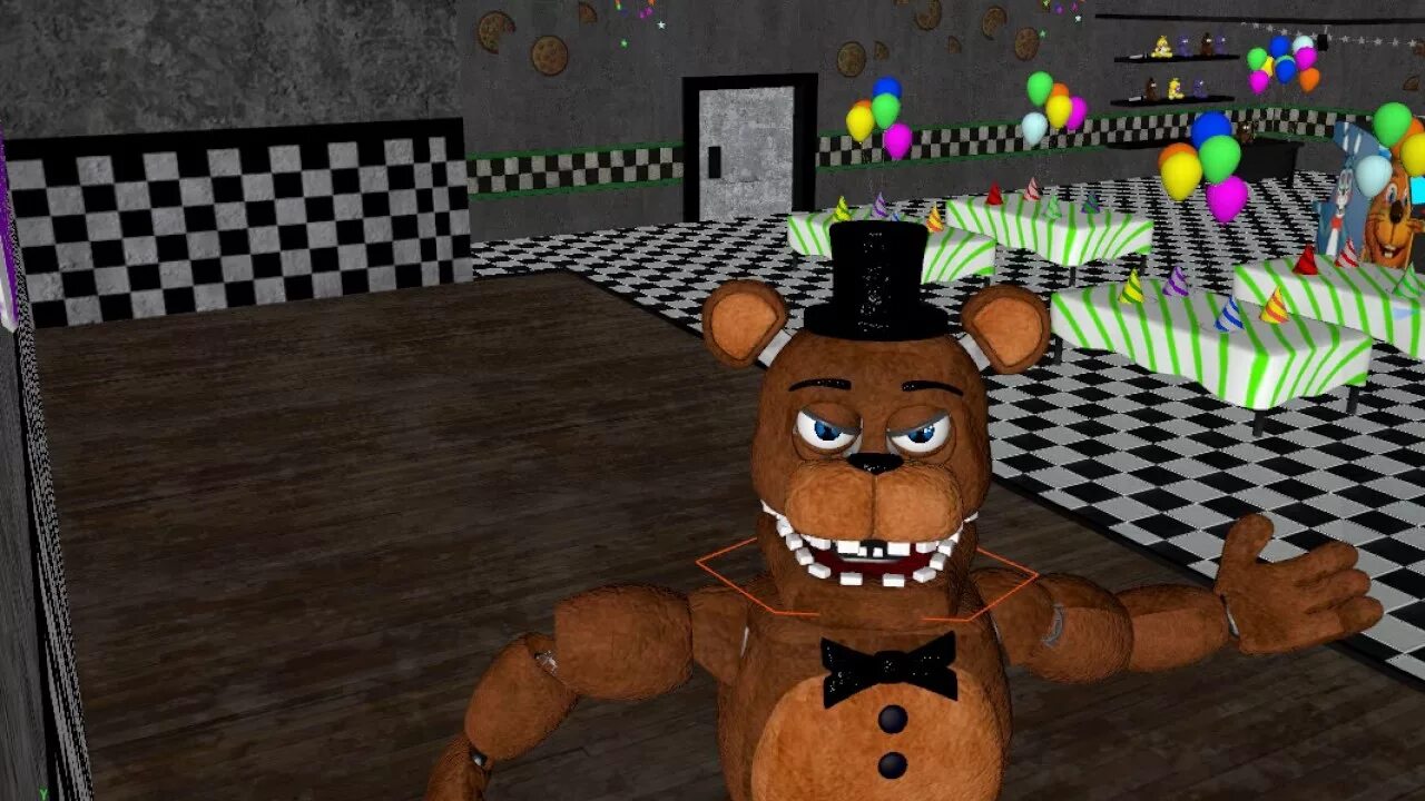 ФНАФ 2д симулятор. ФНАФ 2 3д. Cinema 4d FNAF. FNAF пак.