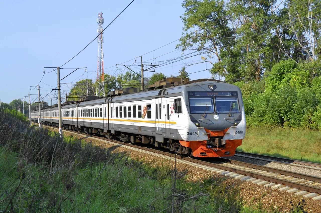 Эд4м 0480. Эд4м ЮУЖД. Эд4м савёловское направление. Поезд 480с. М 480