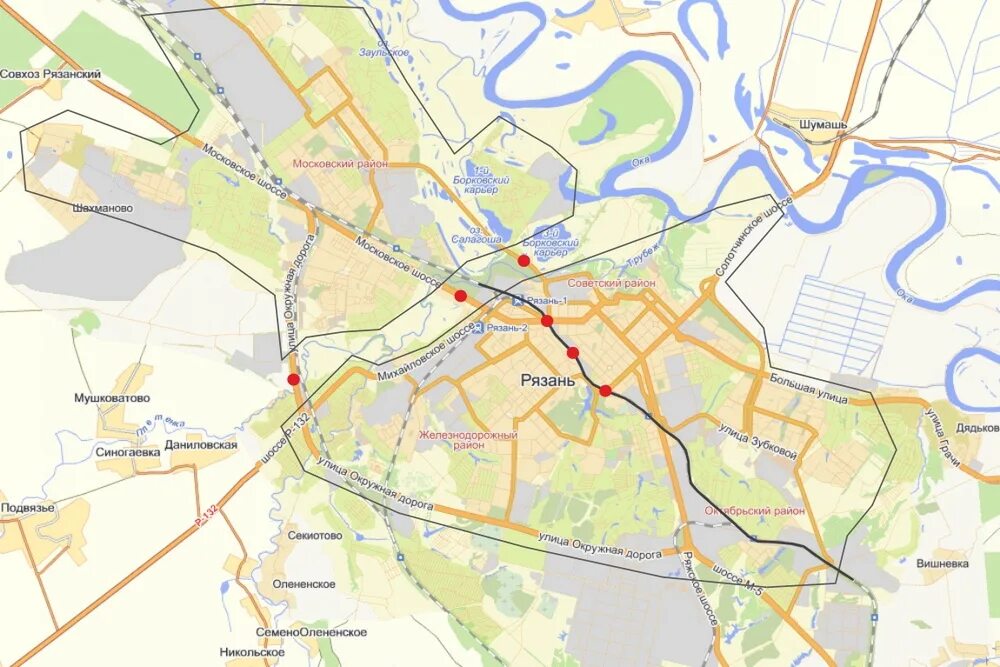 рязань на карте. г рязань на карте. план города рязани. где в рязани найти. город рязань карта с районами рязани.