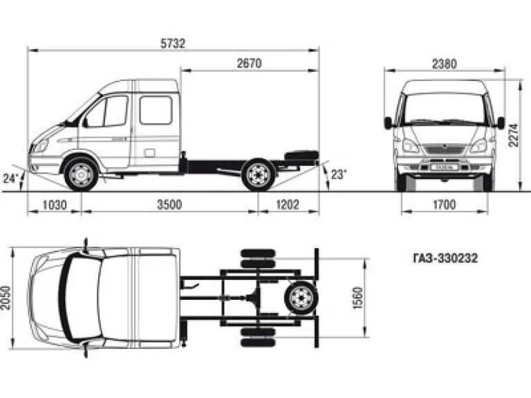 Газель 330232 технические характеристики. Габариты ГАЗ 33023 Газель. Габариты кабины Газель фермер бизнес. Газель 3302 фермер габариты. ГАЗ 330232 параметры кузова.