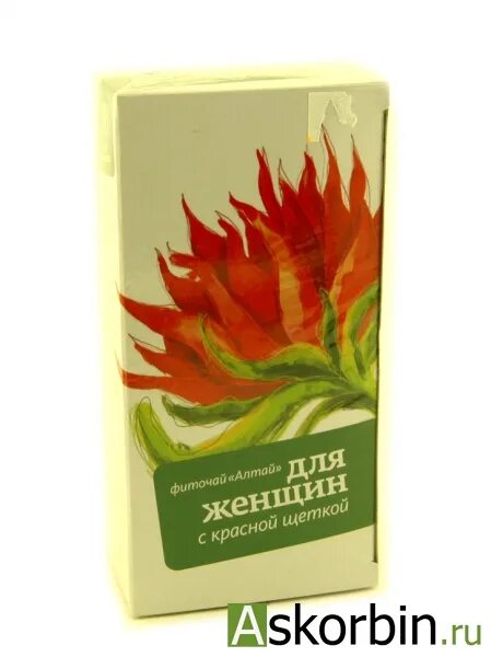 виточай алтая 1 с красной щеткой. фиточай красная щетка 1,5 ф/п 20. чай с фитоэстрогенами. 30 ф/п. красная щетка фиточай алтай 1.