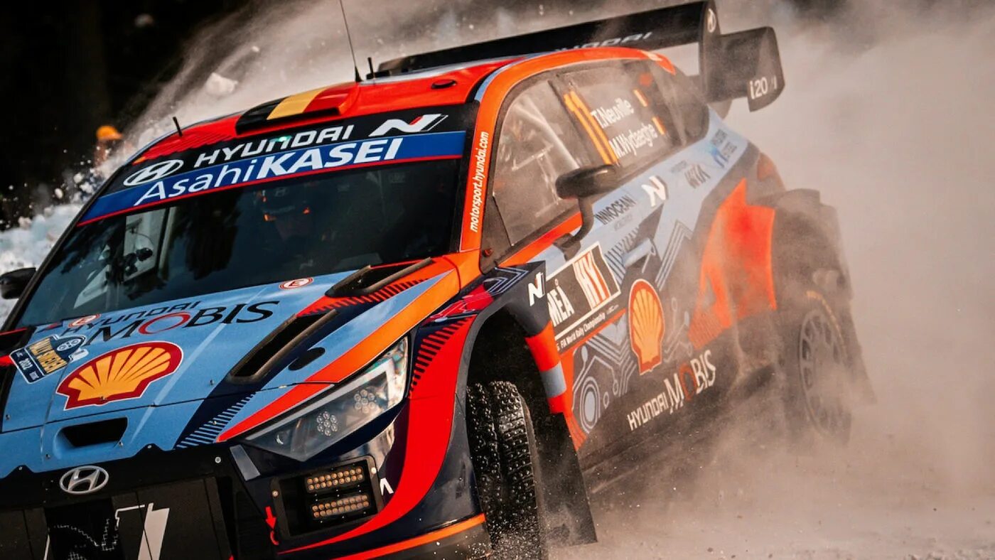 Ралли швеции. Ралли WRC 2022. WRC ралли Швеции. Hyundai WRC 2023. Hyundai WRC 2024.