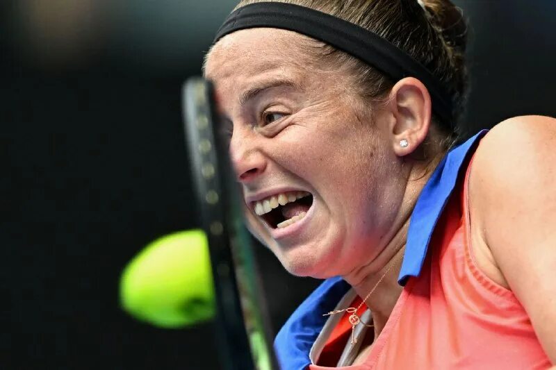 теннисист ругается