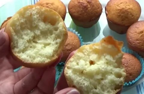 Кексы с яйцами без молока