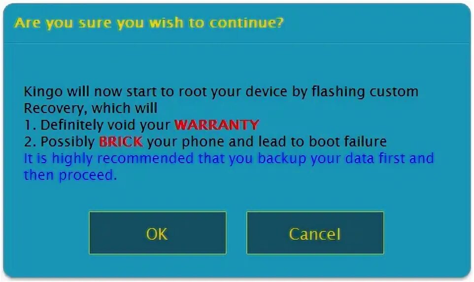 Root failed. Root failed