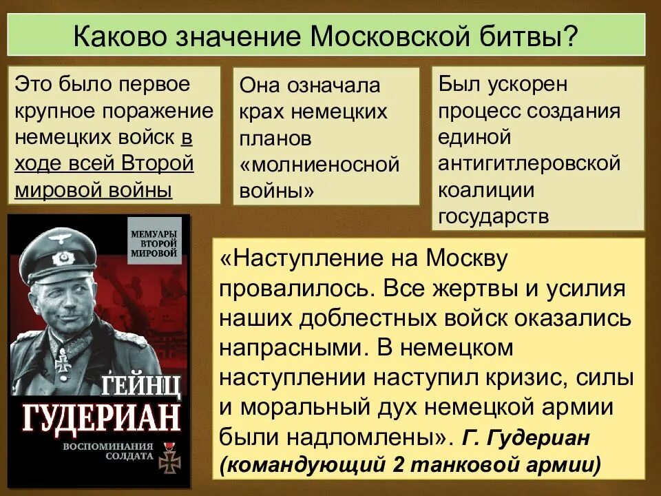 Германский план молниеносной войны. Крах немецкого плана молниеносной войны. Каково было значение Московской битвы. Причины провала плана молниеносной войны. Планы ведения молниеносной войны