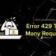 Error 429 too many requests. Ошибка 429. винил ошибка 429. ошибка 429 13 карт. автор ошибка 429 рисунки.