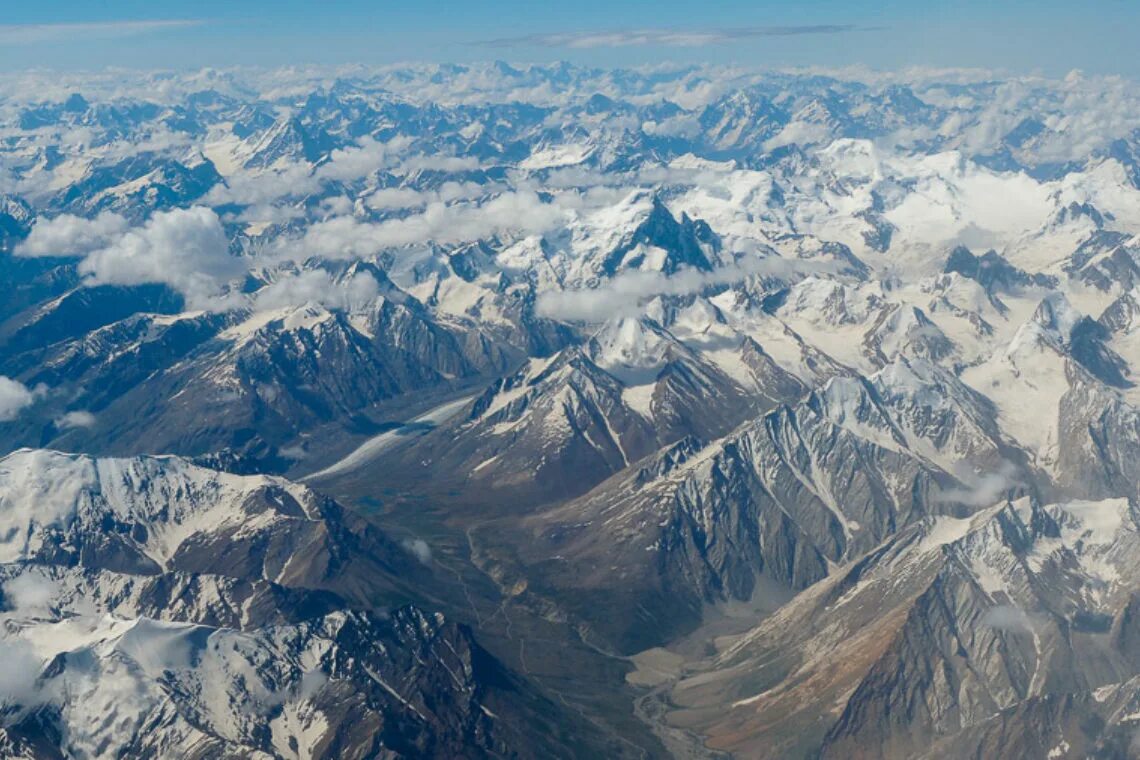 Гималаи с самолета фото