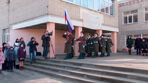 Присвоили школе имени героя