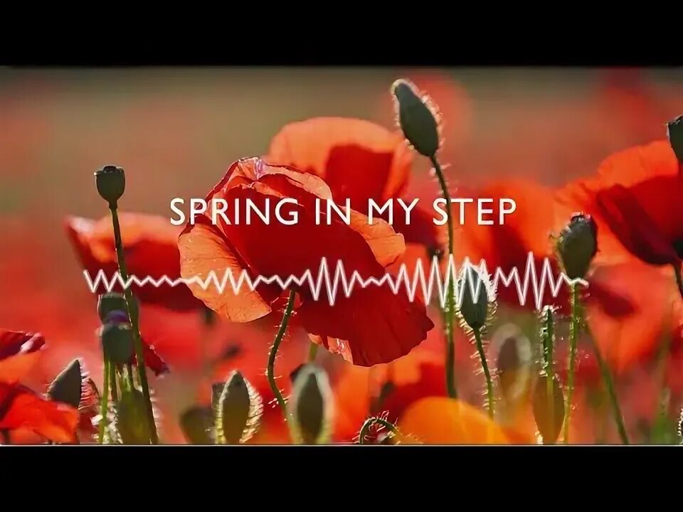 Spring in my step silent. Spring in my step silent