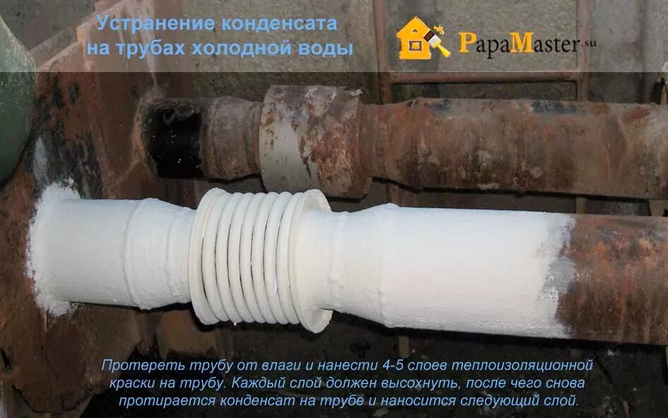 Конденсат на холодной трубе водоснабжения. Труба от конденсата на трубах с холодной водой. Образование конденсата на поверхности трубопроводов. Изоляция от конденсата на трубах с холодной водой. Защита водопроводных труб от конденсата.