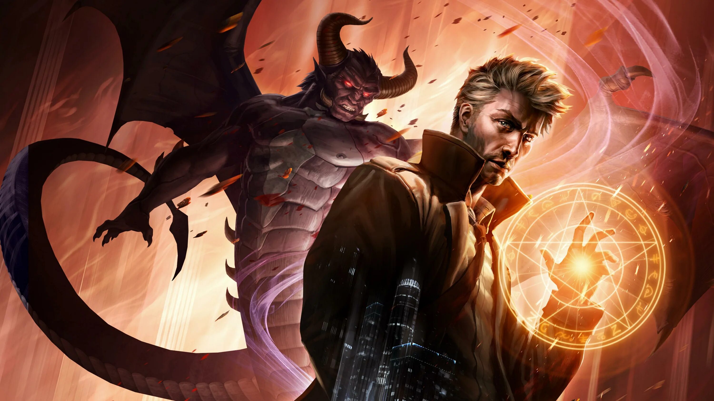 The demonic watcher. The demonic watcher