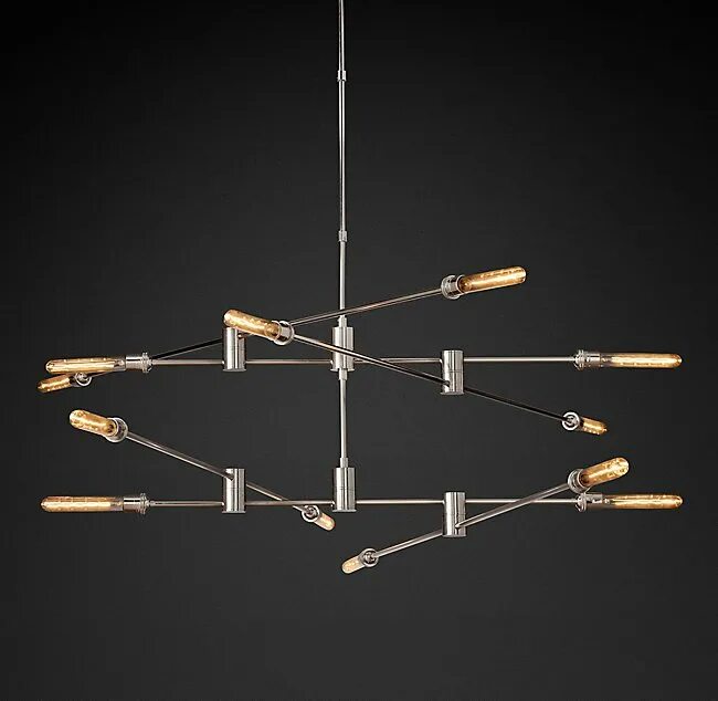 Кинетическая люстра. Люстра Restoration Hardware. Люстра rh Axis three-Tier Chandelier. Кинетические светильники.