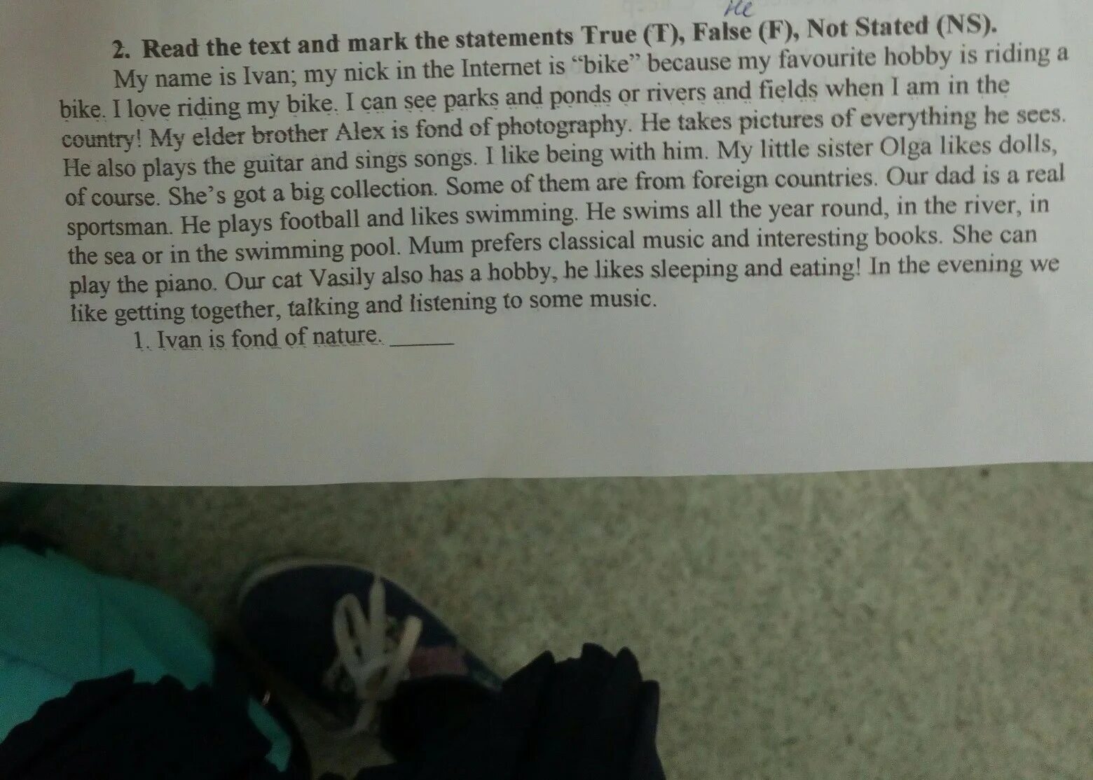 Read the text and Mark the Statements true or false. Read the and Mark Statements true t false f not stated NS ответы 5. Read the text and Mark the Statements true t false f not stated NS. Read the text and Mark the Statements true t false f not stated NS перевод.