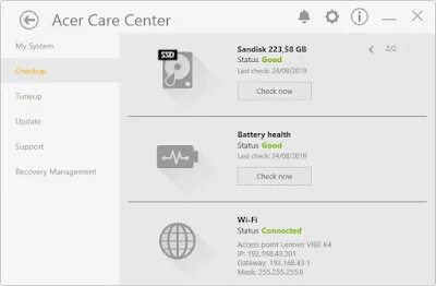 Acer care center