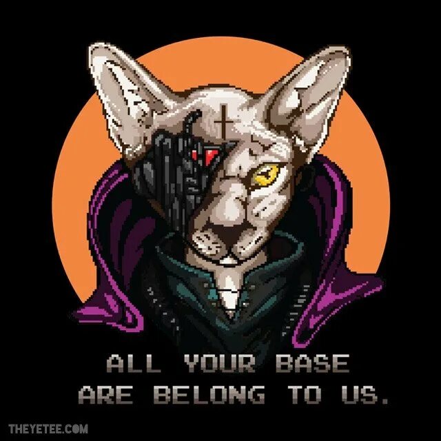 All your base are belong to. All your base are belong to us. all your bases belong to us. all your base are belong to us cats.
