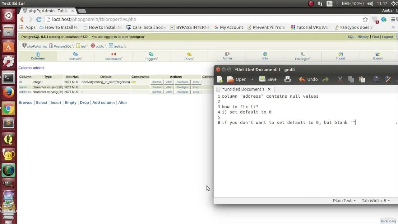 Not null property references. Add column postgresql. null и not null. not null postgresql. alter table update column postgresql.