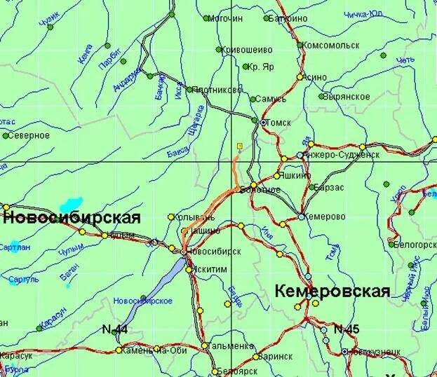 Река бакса на карте новосибирской области
