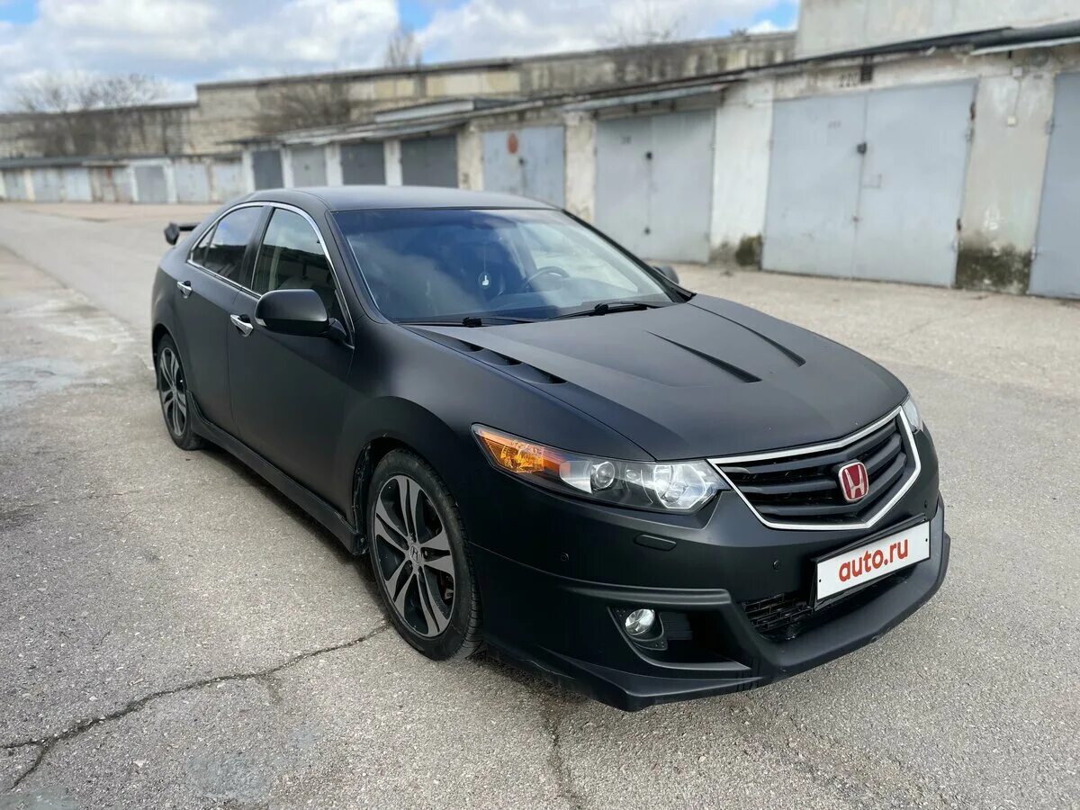 Accord 2.4 type s. Honda accord 8 black.