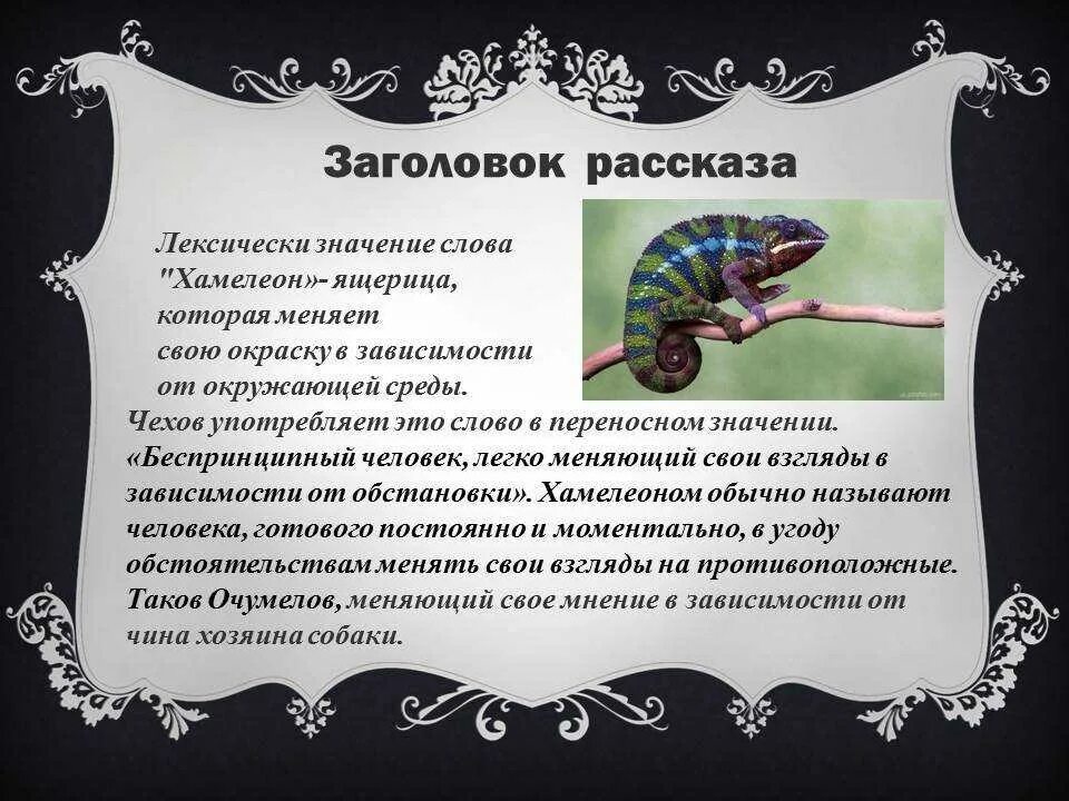 Рассказ хамелеон. Заголовок рассказа хамелеон. Рассказы Заголовок. Смысл рассказа хамелеон.