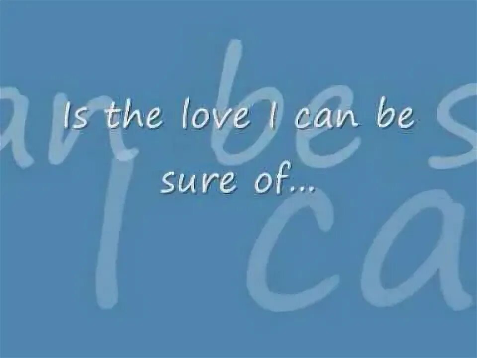 Will u still Love me. Will you still Love me tomorrow.