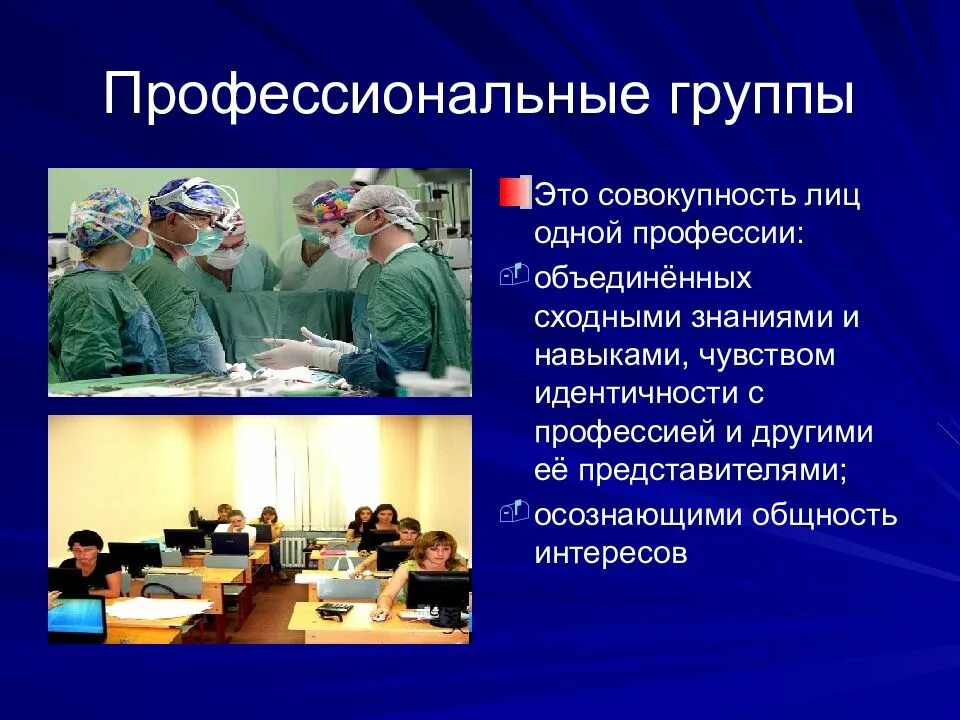 Профессия как общность