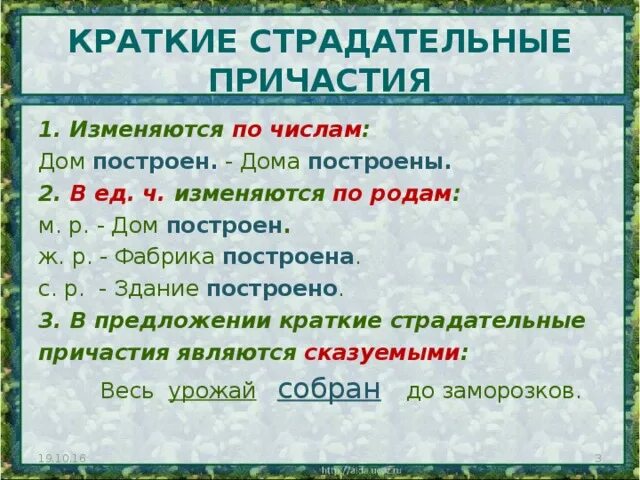 Краткая форма страдательного причастия. Как образуется краткая форма страдательного причастия. Как образуются краткие страдательные причастия. Краткон страдательные причастия. Признаки кратких причастий